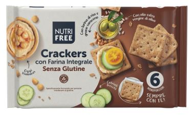 NUTRIFREE CRACKERS INTEGRALI 200G