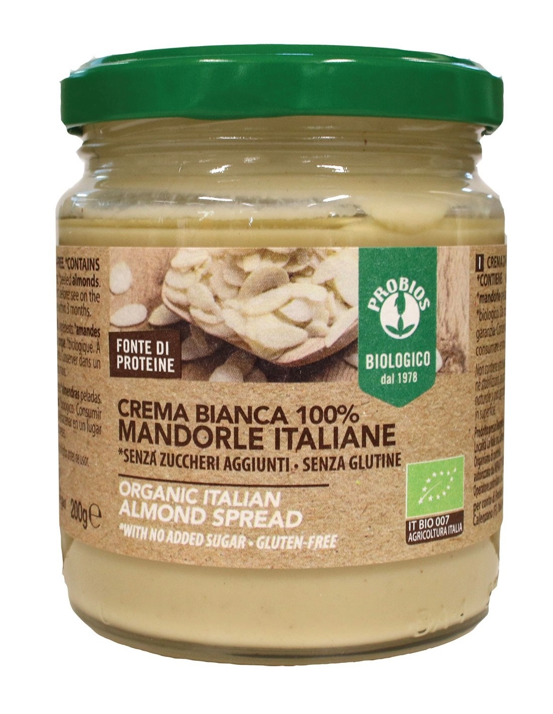 CREMA MANDORLE BIANCA 200G
