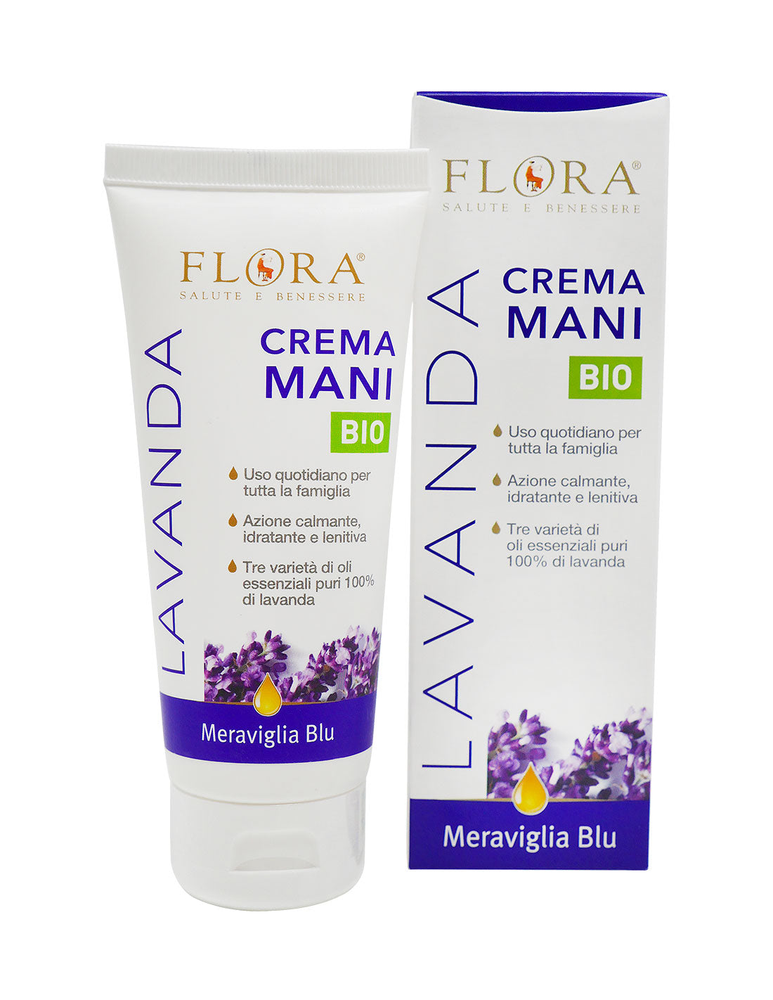 MERAVIGLIA BLU CREMA MANI BLU 100ML