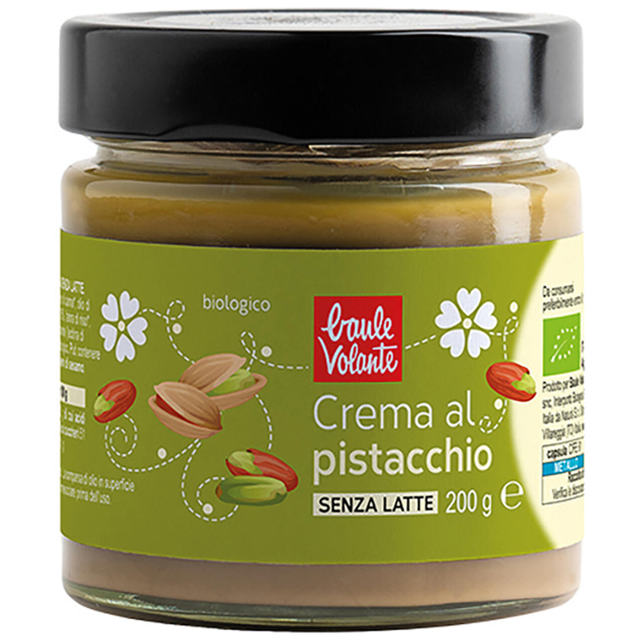BAULE VOLANTE CREMA PISTACCHIO SENZA LATTE 200G