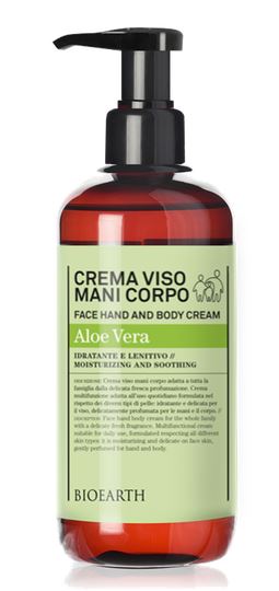 CREMA MANI VISO E CORPO ALOE VERA 500ML