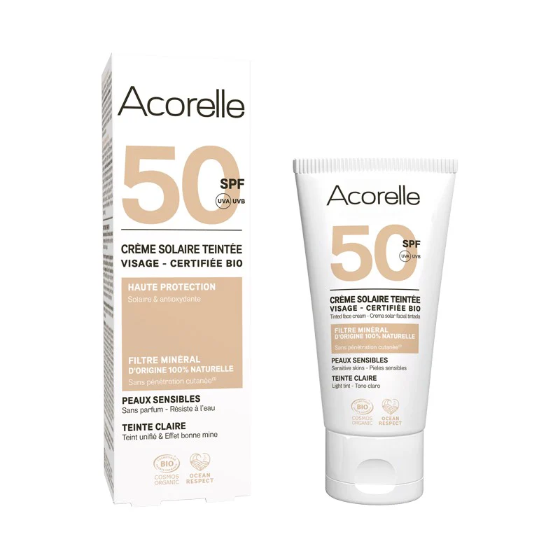 ACORELLE CREMA SOLARE 50 CHIARA 50ML