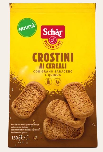 SCHAR CROSTINI AI CEREALI 150G