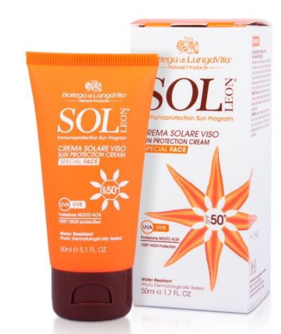 SOL LEON CREMA SOLARE VISO SPF50+ 50ML