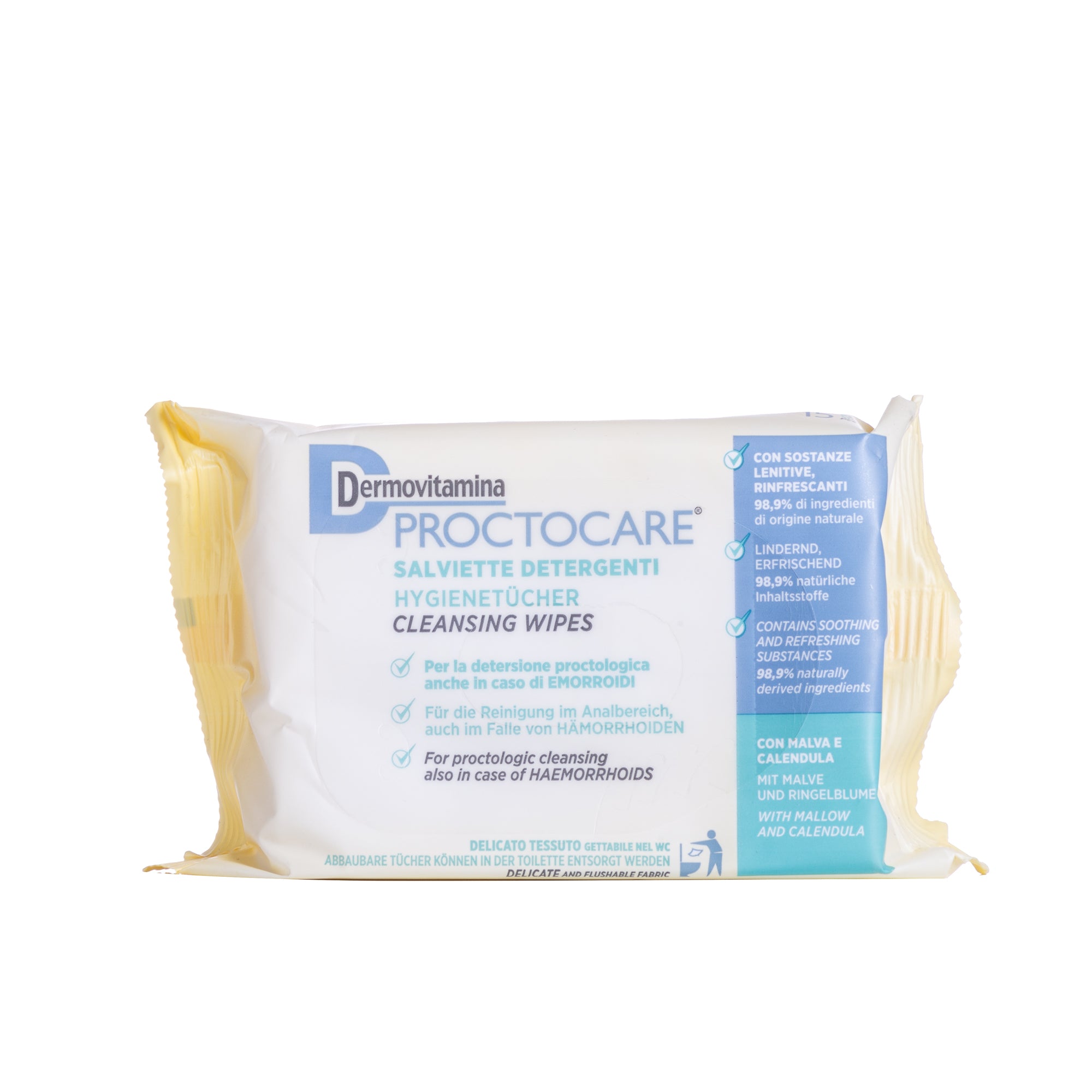 dermovitamina proctocare salviette
