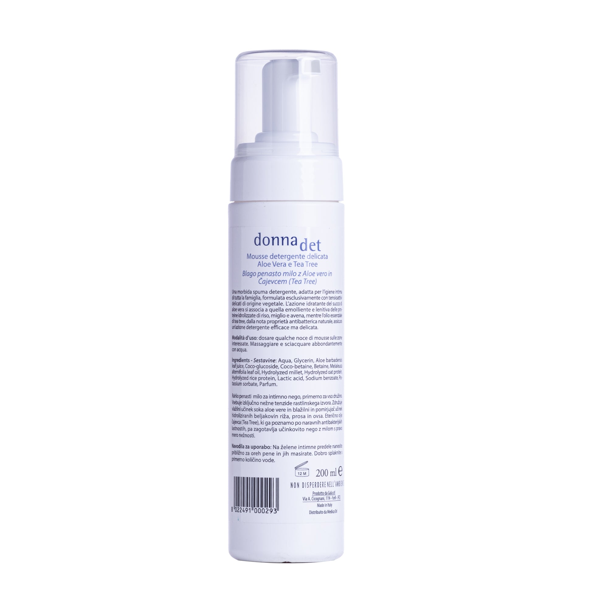 donnadet mousse detergente