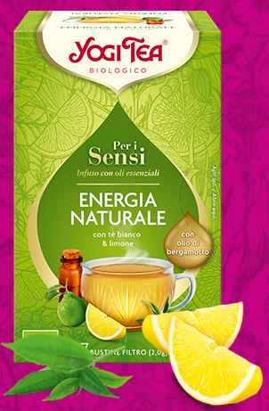 YOGI TEA PER I SENSI ENERGIA NATURALE 17G