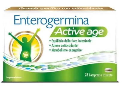 ENTEROGERMINA ACTIVE AGE 28 COMPRESSE