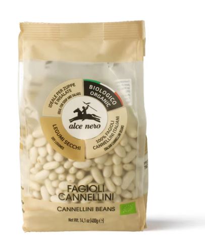 ALCE NERO FAGIOLI CANNELLINI SECCHI 400G