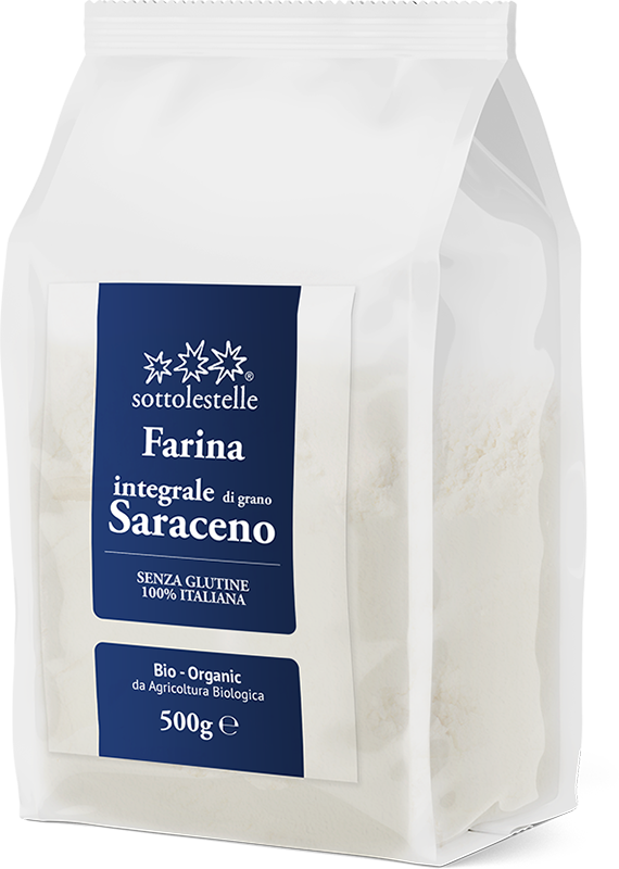 FARINA DI GRANO SARACENO INTEGRALE SENZA GLUTINE 500G