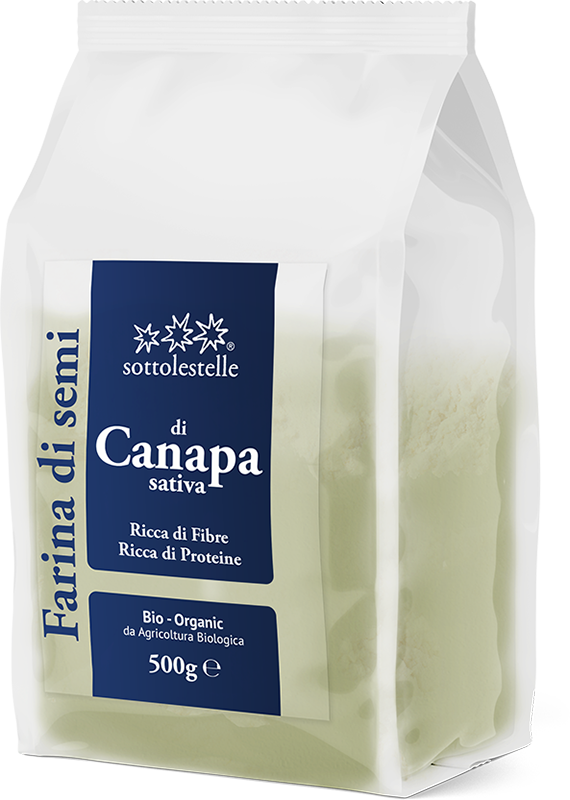 FARINA DI SEMI DI CANAPA 500G