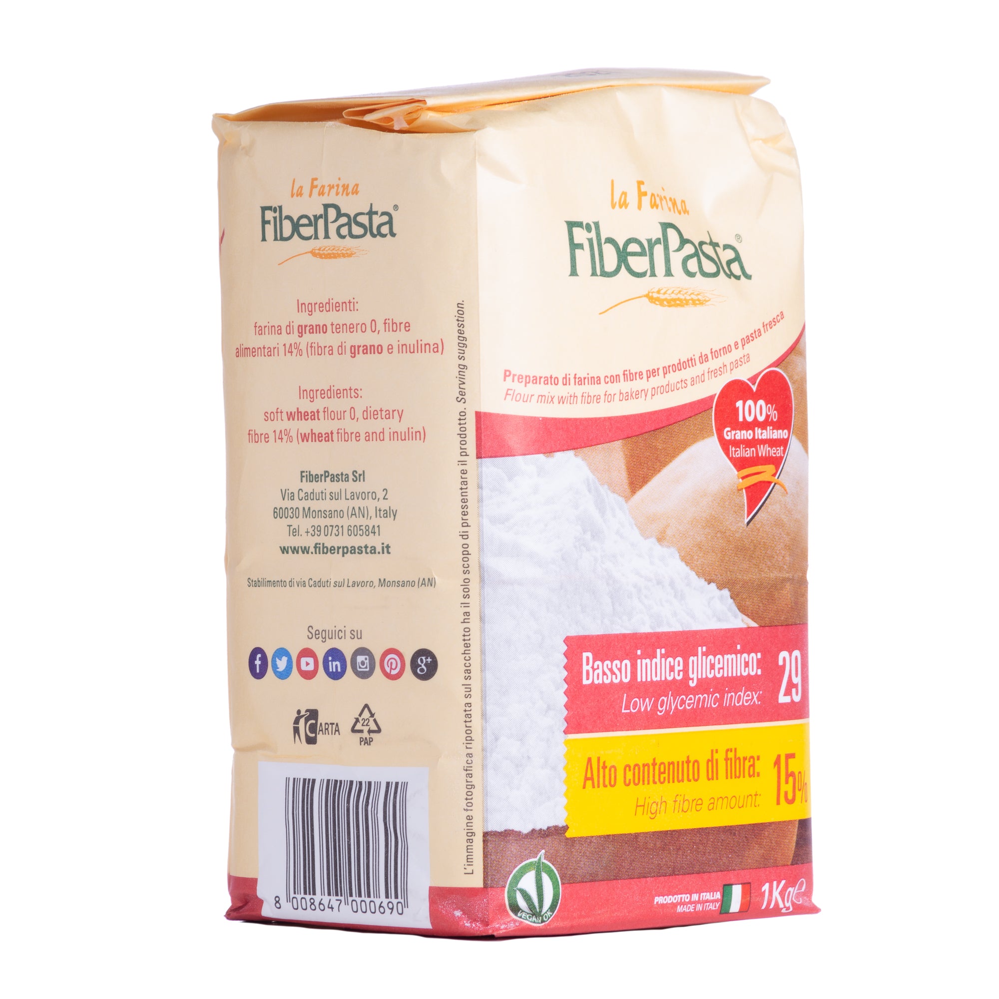 farina fiberpasta