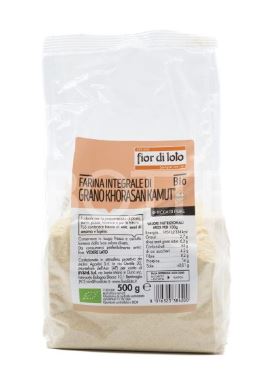 FARINA INTEGRALE GRANO KHORASAN 500G