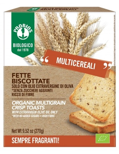 FETTE BISCOTTATE CEREALI SENZA ZUCCHERI 270G
