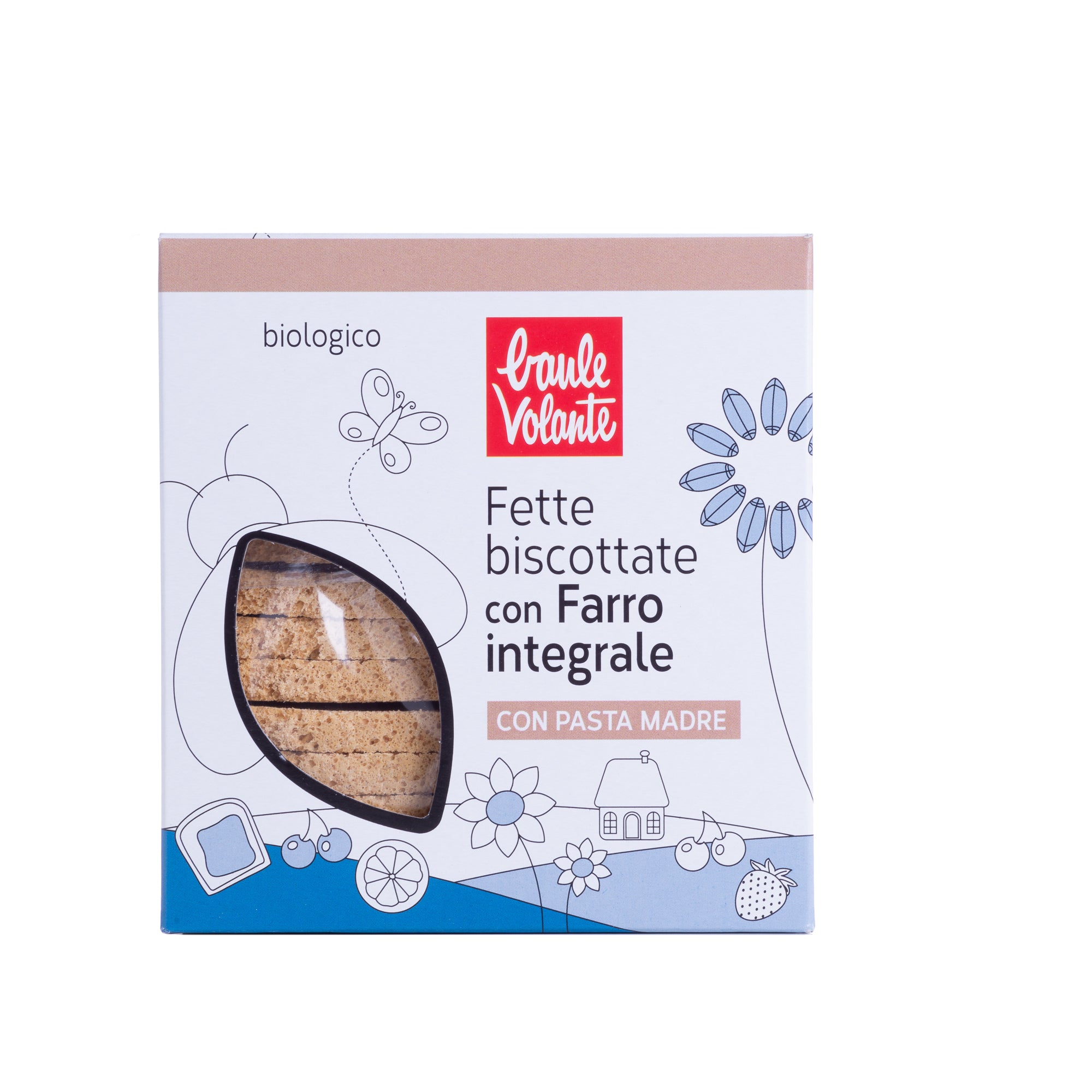 FETTE BISCOTTATE CON FARRO INTEGRALE 300G