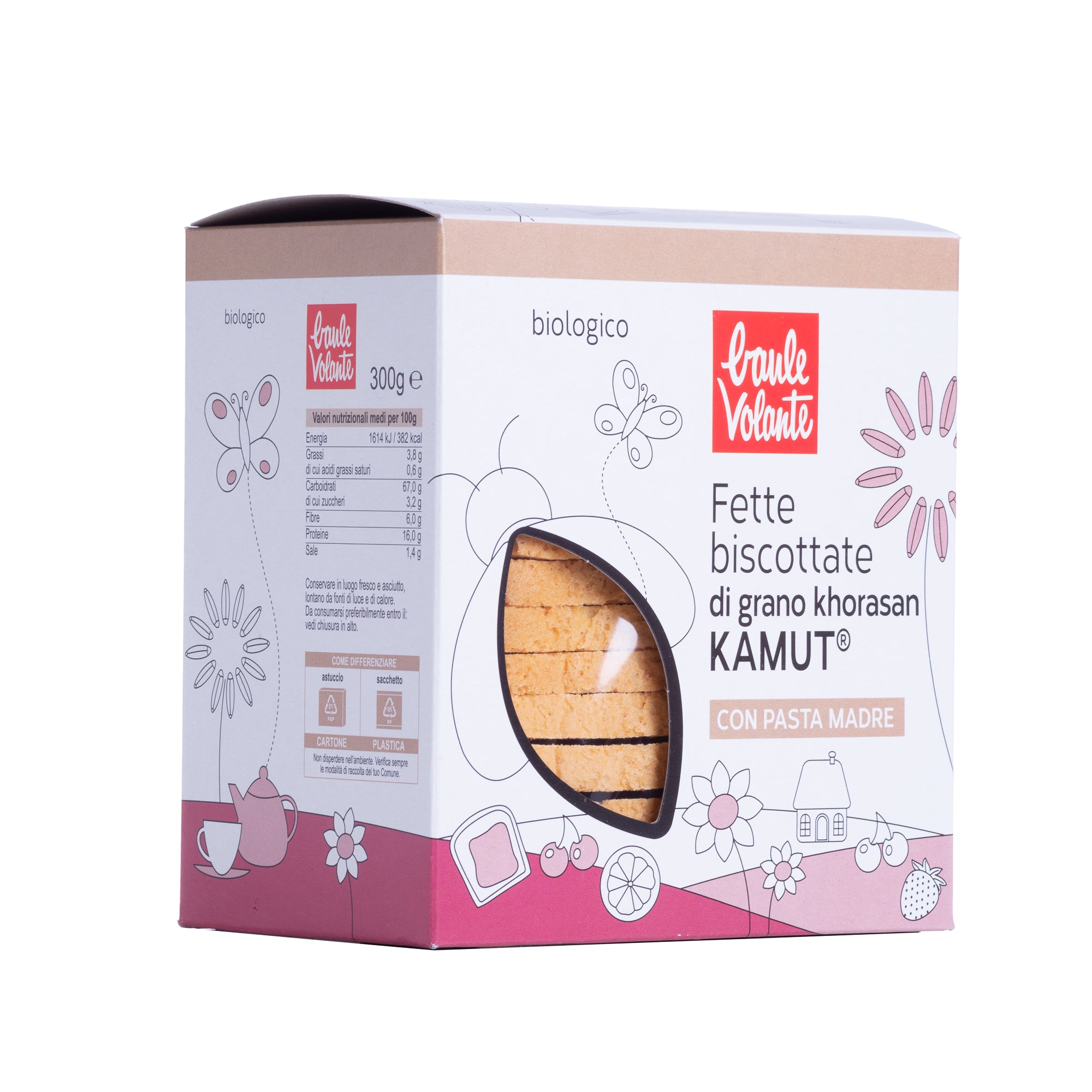 FETTE BISCOTTATE DI KAMUT 300G