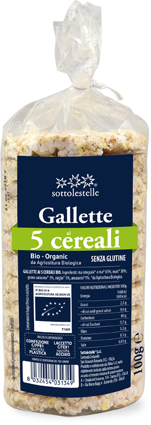 GALLETTE 5 CEREALI 100G