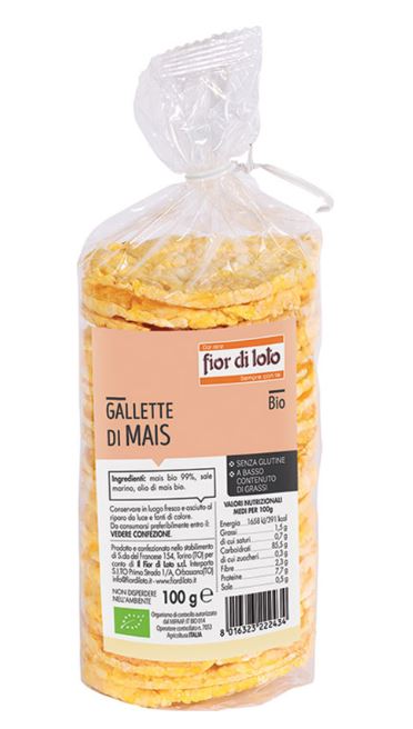 GALLETTE DI MAIS 130G