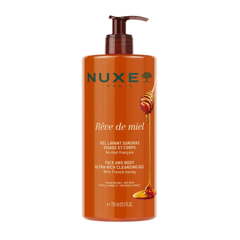 NUXE REVE DE MIEL GEL LAVANT ULTRA 750ML