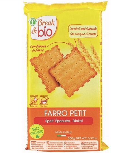 BISCOTTI FARRO PETIT 100% 300 GR