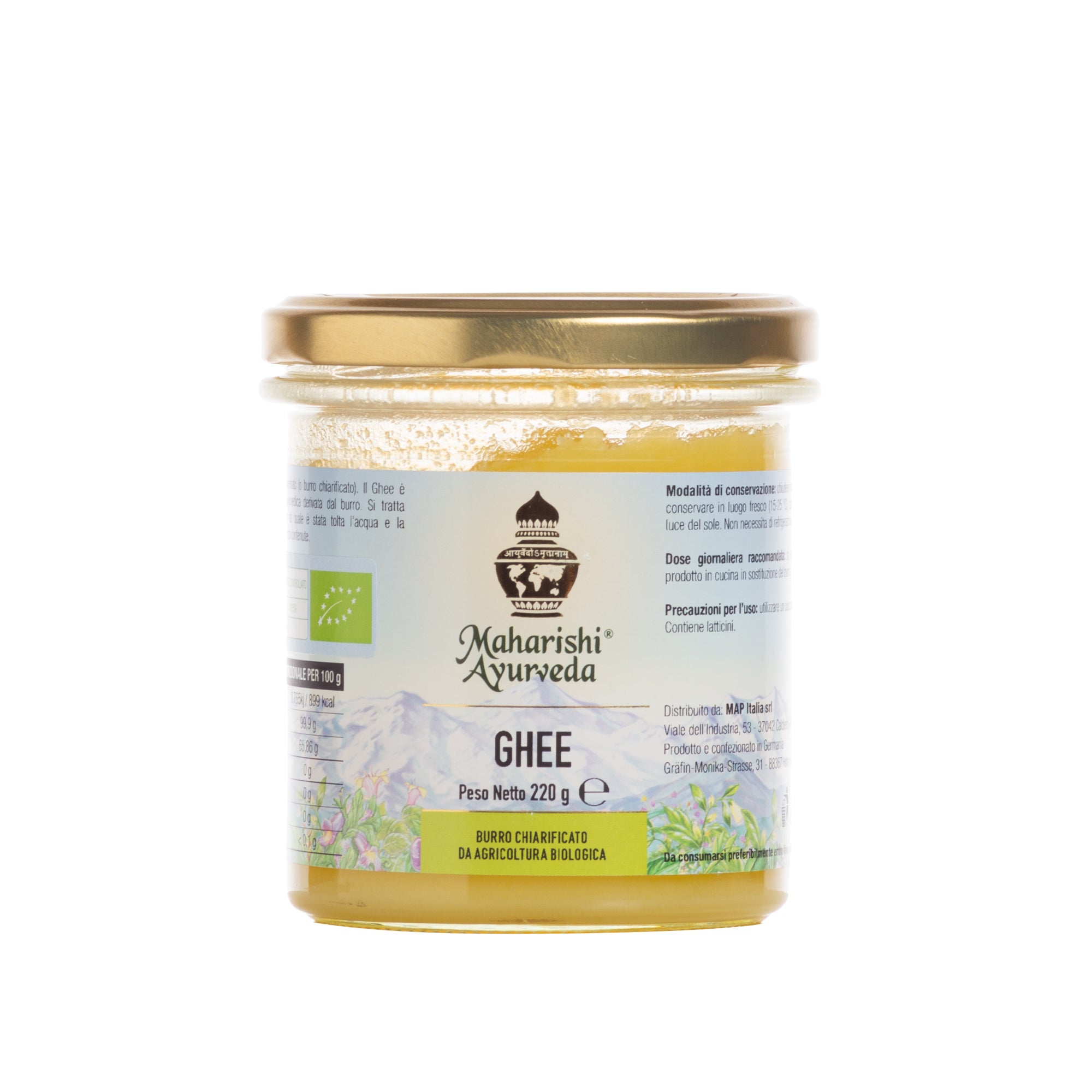 ghee bio burro chiarificato 220 g