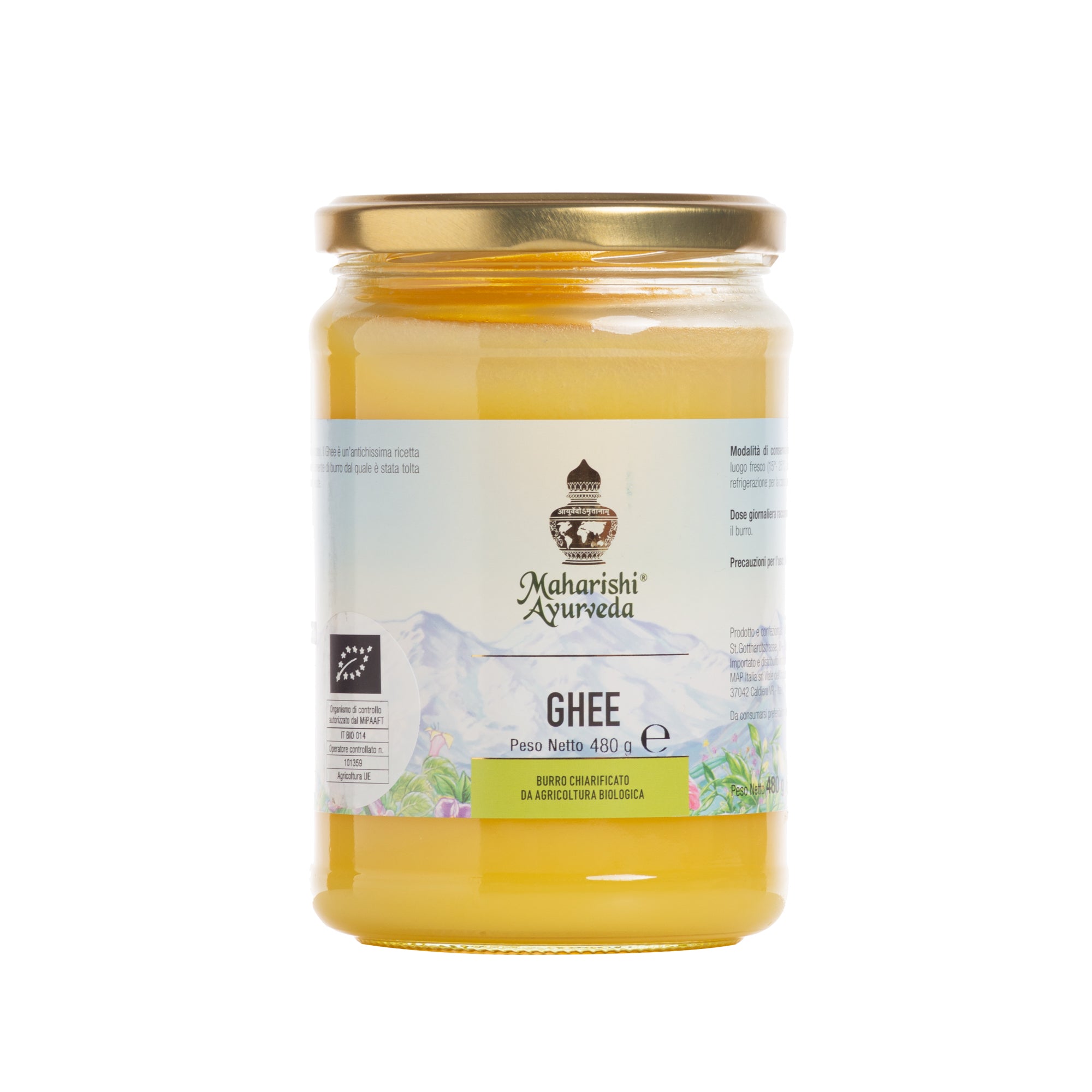 ghee bio burro chiarificato 480 g