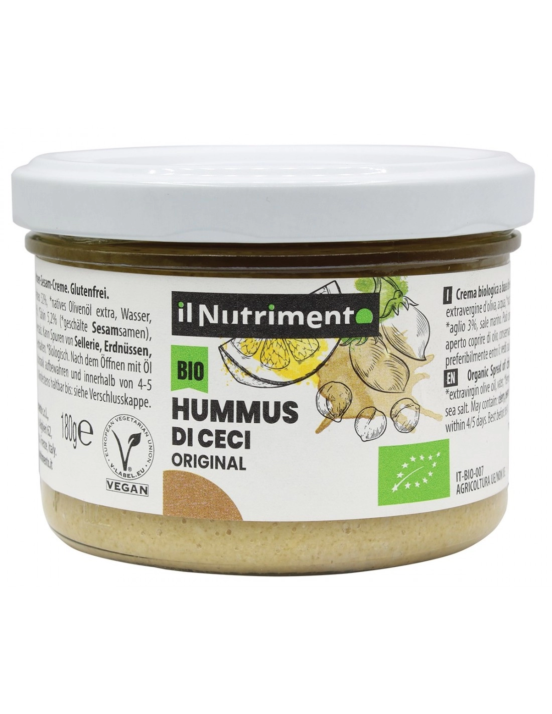IL NUTRIMENTO HUMMUS ORIGINAL 180G