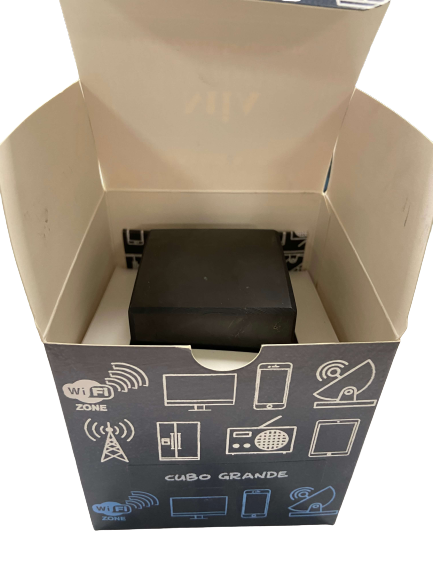 CUBO GRANDE LATO 6CM SHUNGITE NATURALE PER AMBIENTI