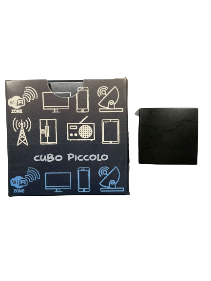 CUBO PICCOLO LATO 4CM SHUNGITE NATURALE PER AMBIENTI