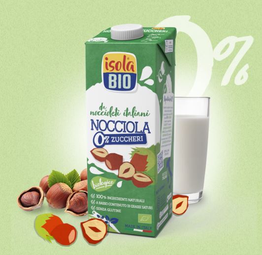 ISOLA BIO BEVANDA NOCCIOLA 1L