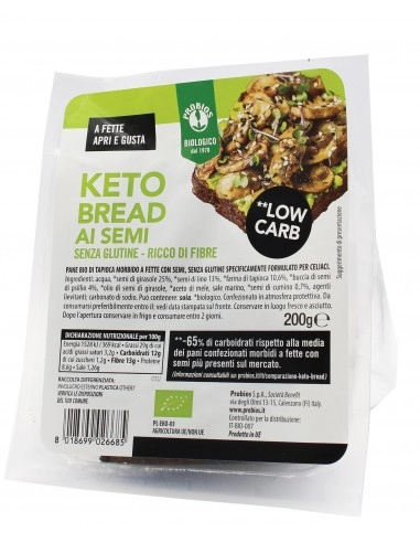KETO BREAD AI SEMI 200G