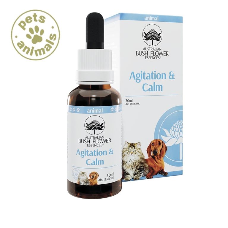 AUSTRALIAN BUSH FLOWER - AGITATION & CALM PETS GTT 30ML