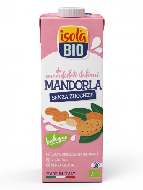 ISOLA BIO BEVANDA ALLA MANDORLA 0 ZUCCHERI 1L