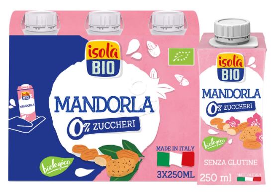 ISOLA BIO BEVANDA MANDORLA ON THE GO 3X250ML