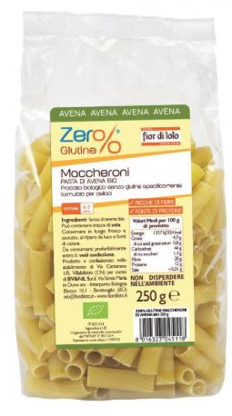 ZERO% DI GLUTINE MACCHERONI DI AVENA 250G