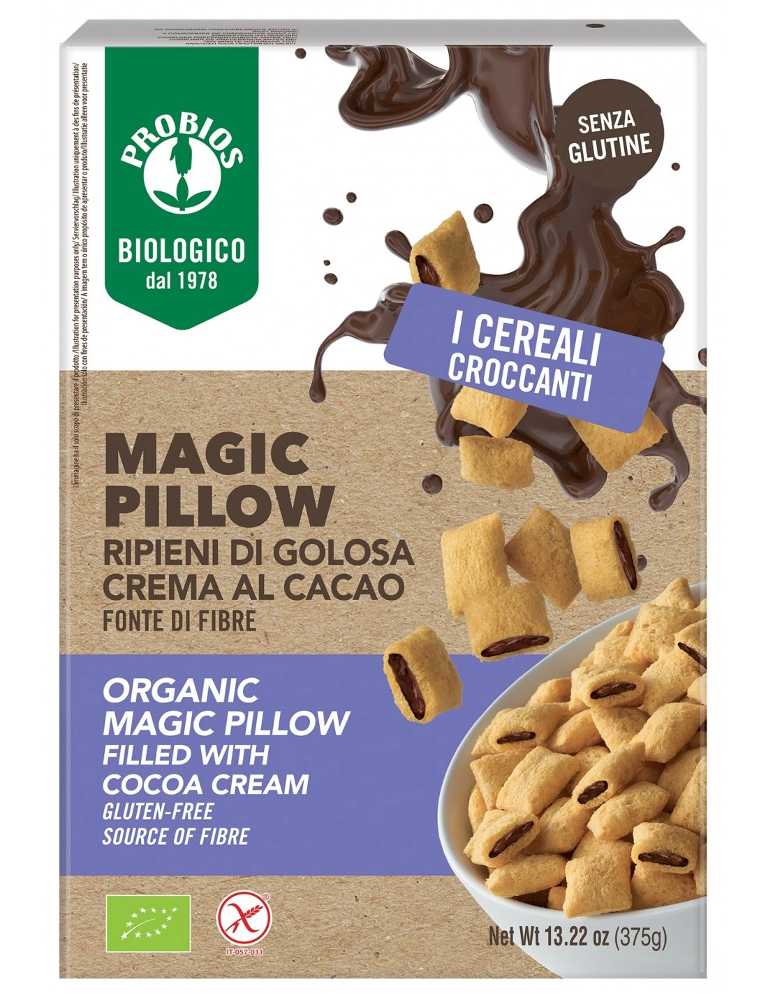 MAGIC PILLOW RIPIENI CREMA CACAO 375G