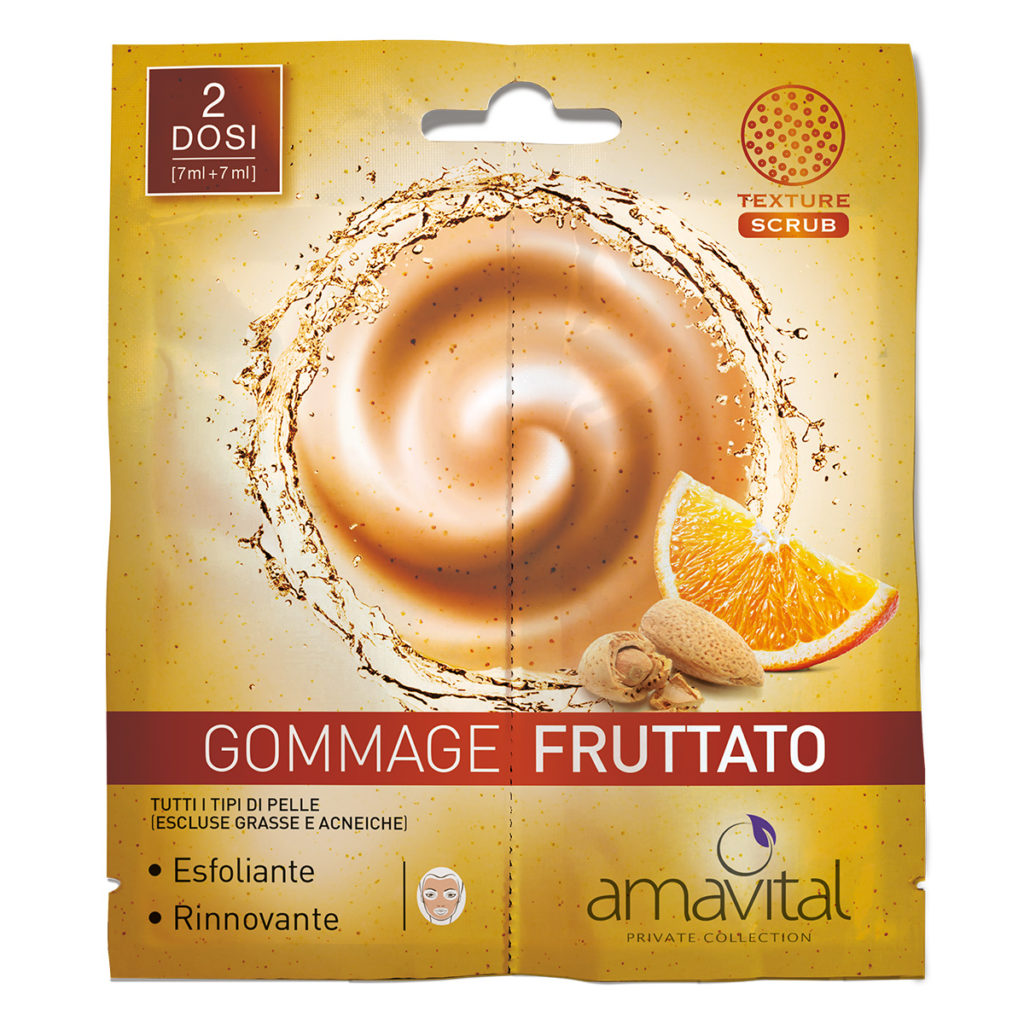 AMAVITAL PRIVATE VISO GOMMAGE FRUTTATO 7ML+7ML
