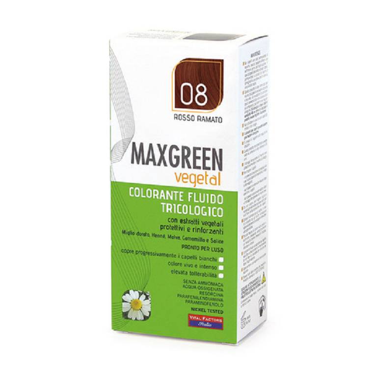 MAX COLOR GREEN 08 ROSSO RAMATO