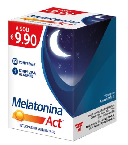 MELATONINA ACT 1MG 150 COMPRESSE