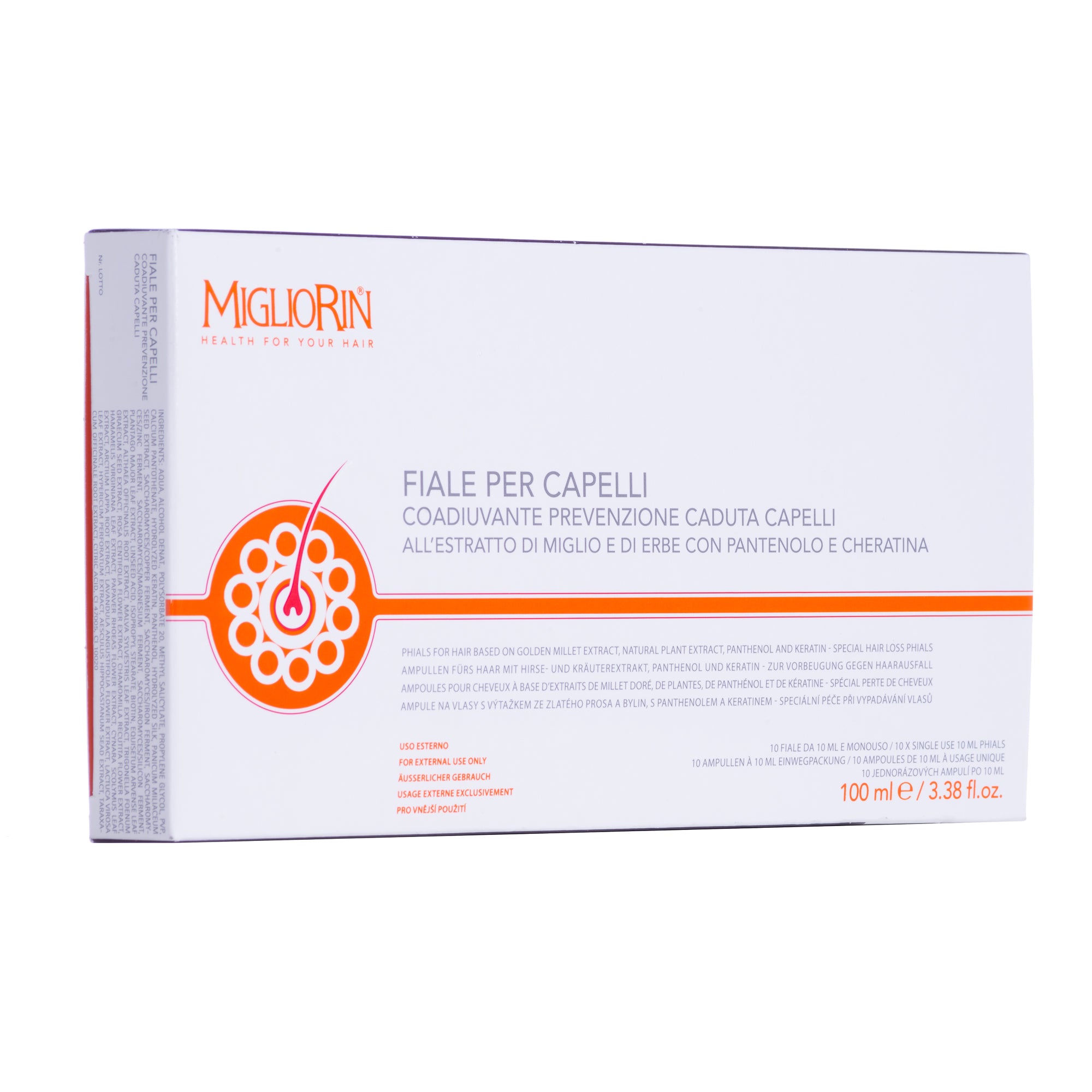 MIGLIORIN CADUTA CAPELLI 10X10ML