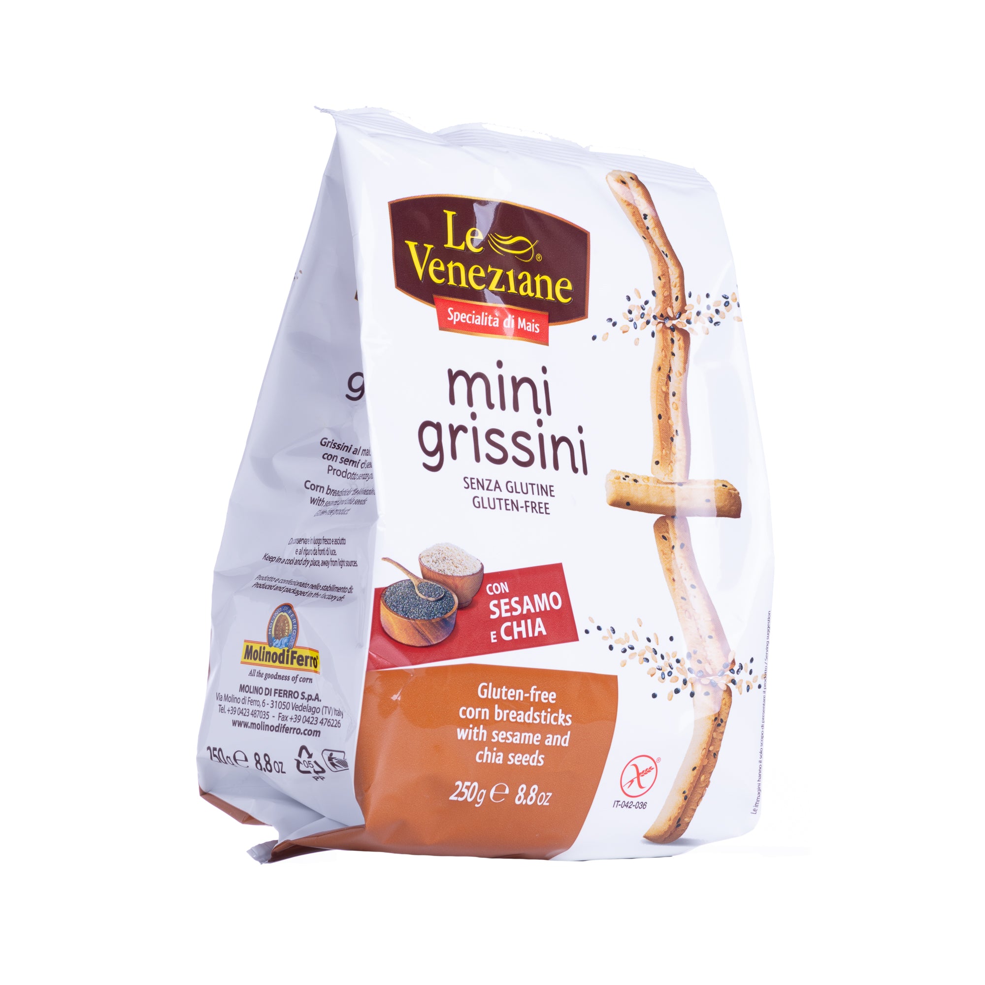 mini grissini le veneziane sesamo chia