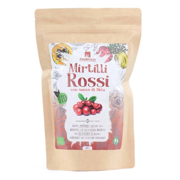 MIRTILLI ROSSI BIO 500G