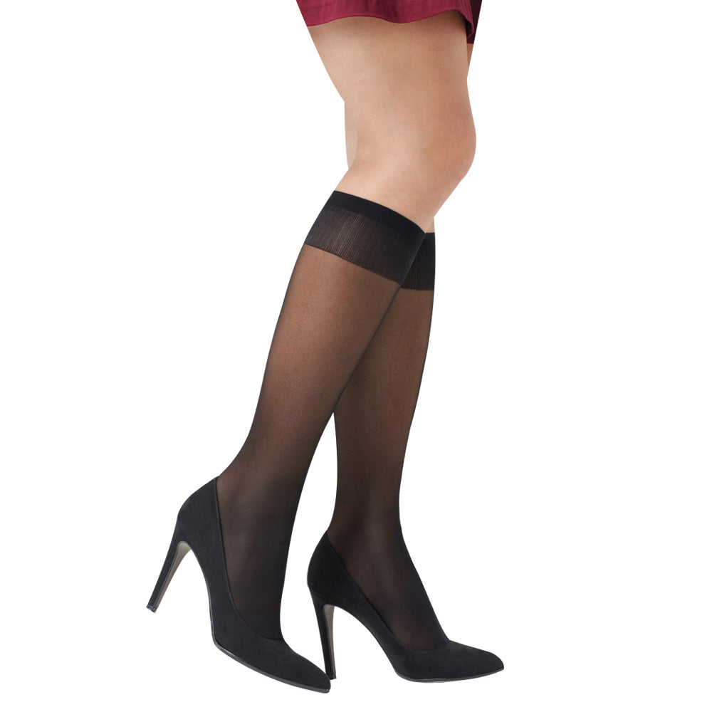 MISS RELAX 140 SHEER L NERO