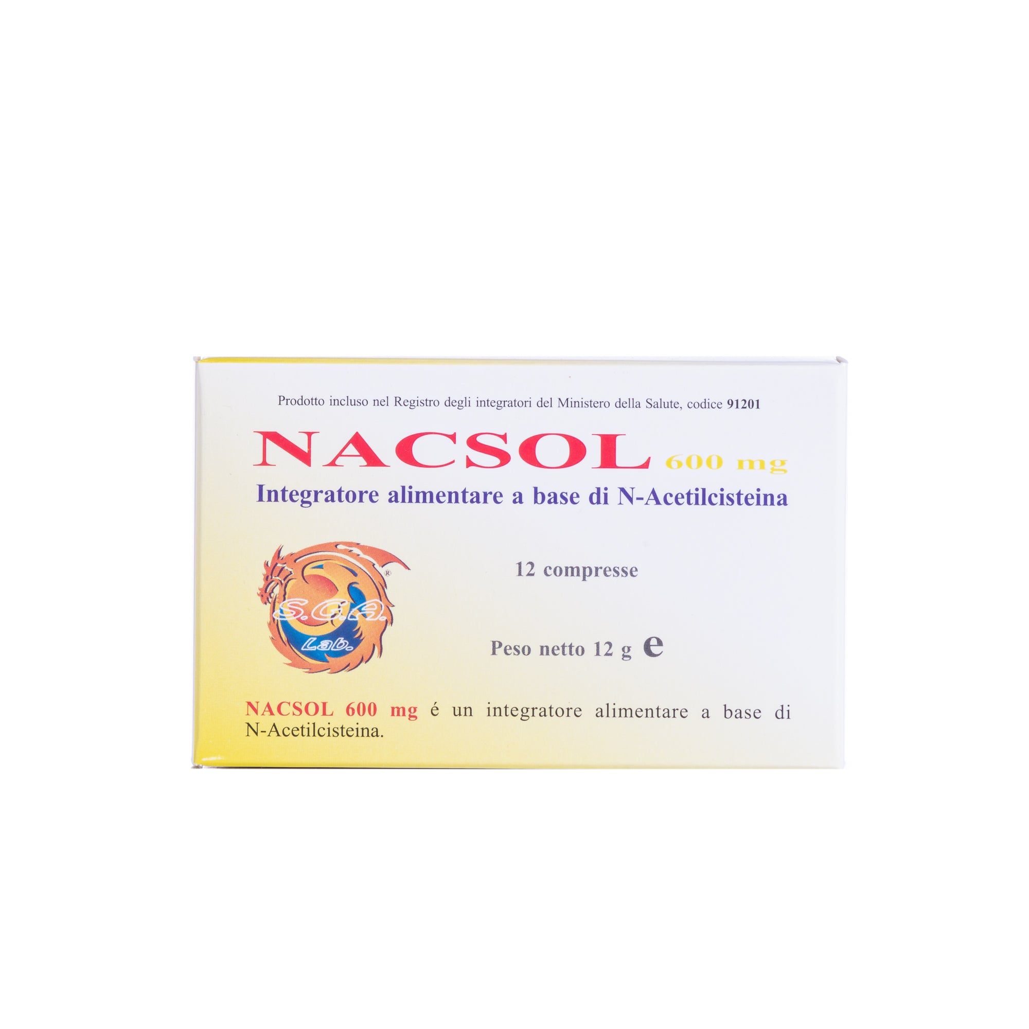 NACSOL 12 COMPRESSE