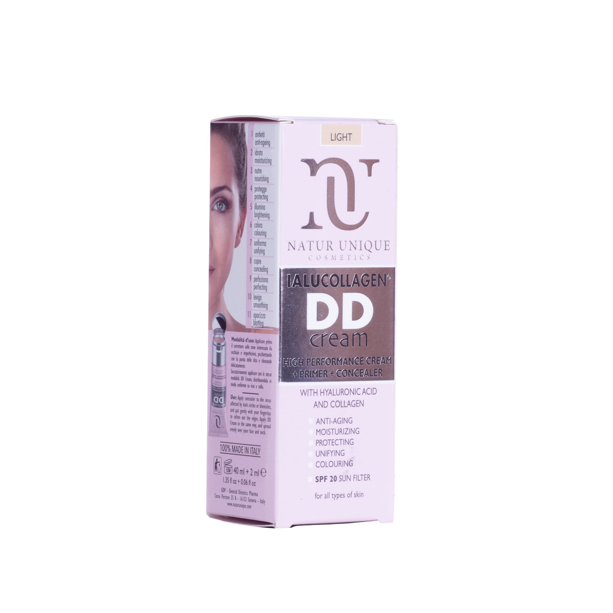 natur unique dd cream light