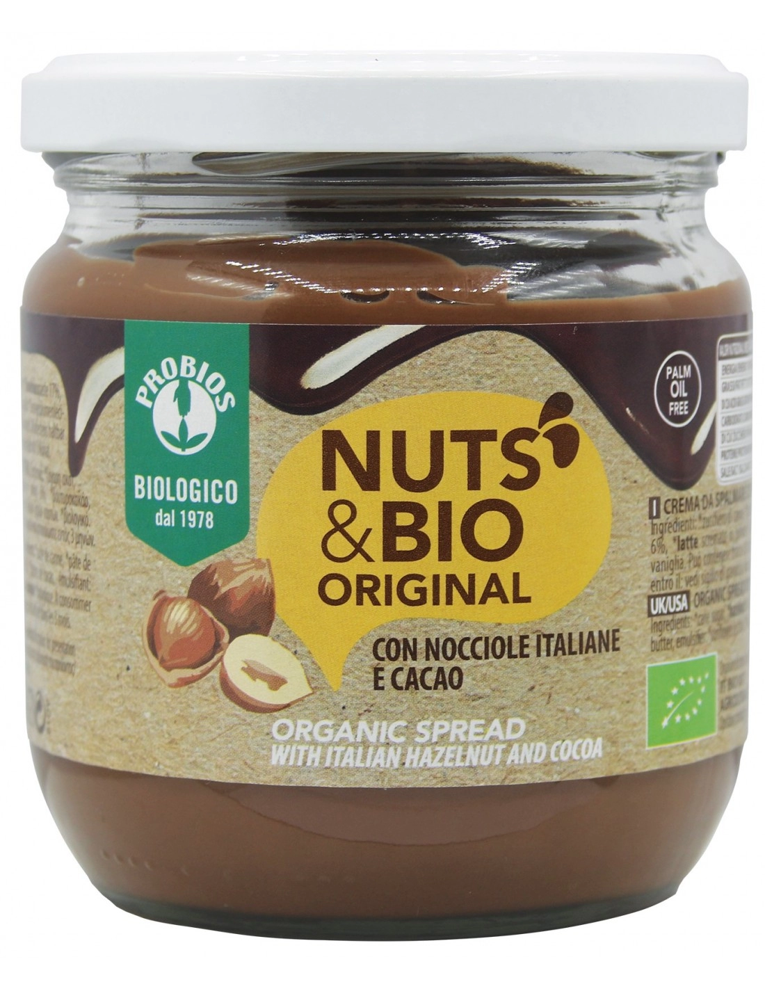CREMA NUTS & BIO ORIGINAL 400G