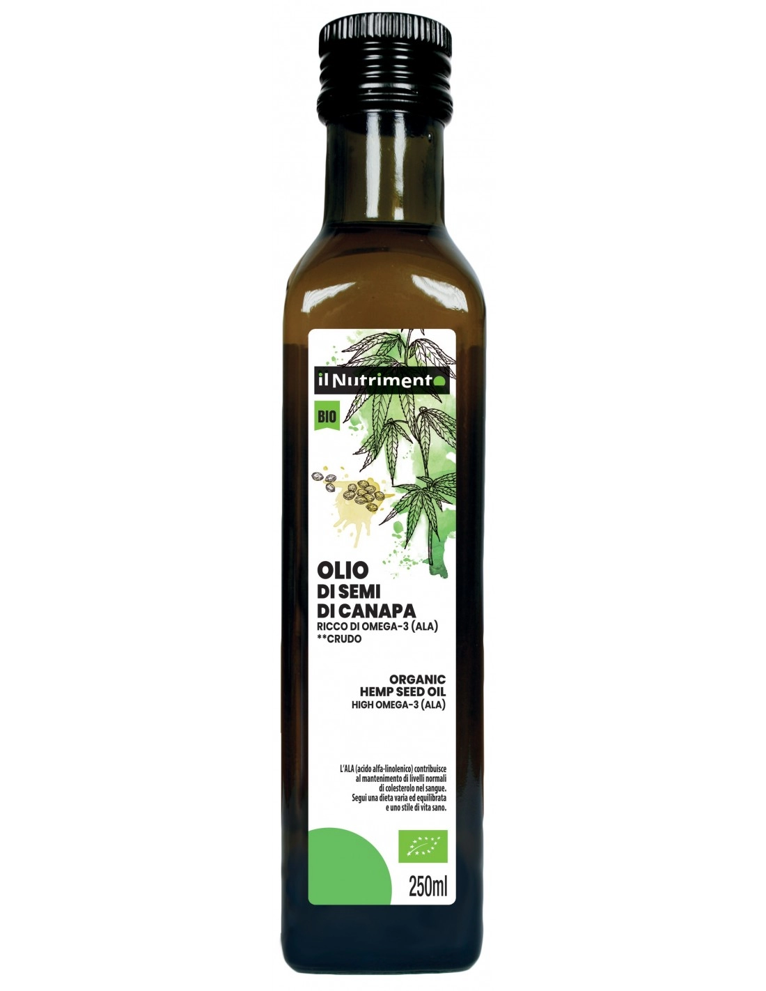 OLIO DI CANAPA 250ML