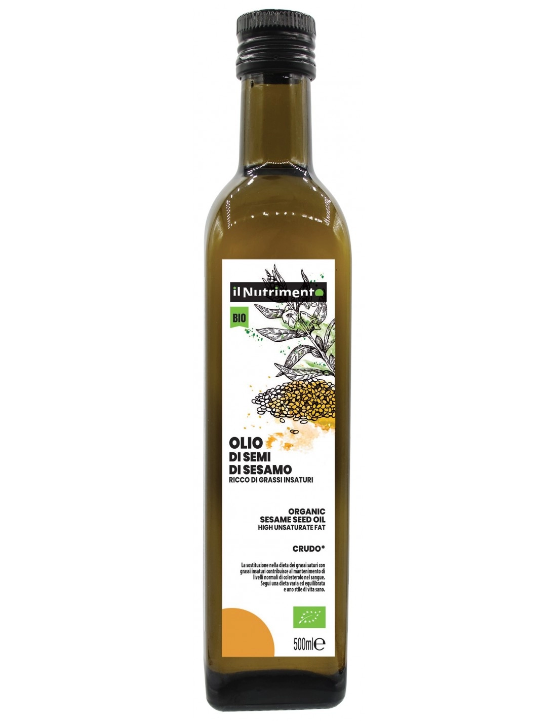 OLIO DI SEMI DI SESAMO 500ML