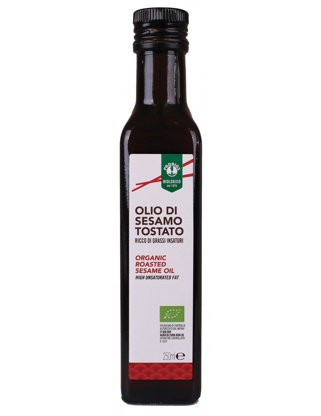 OLIO SESAMO TOSTATO 250ML
