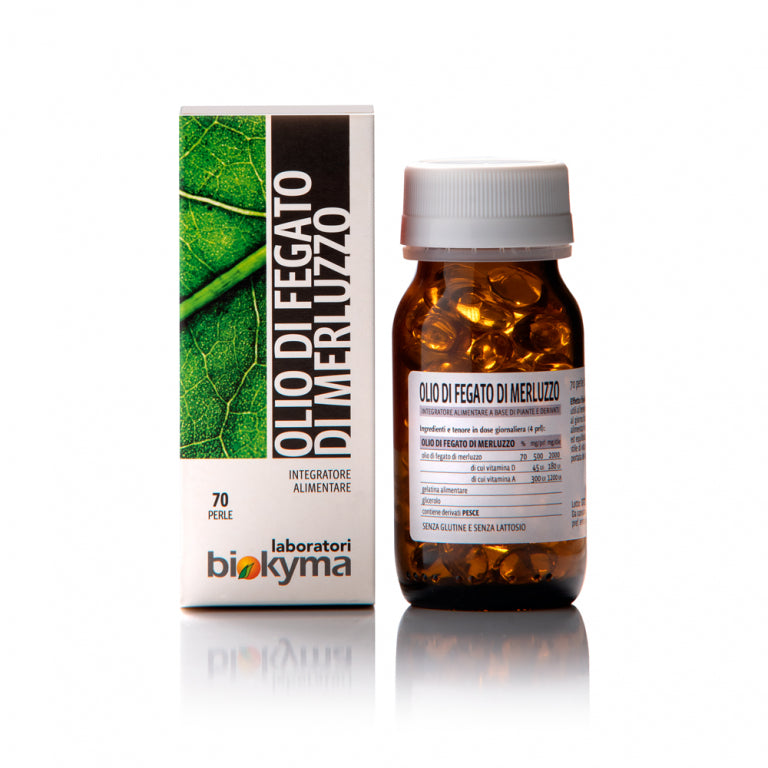 OLIO FEGATO MERLUZZO 100 PERLE